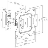 Xstand 23/43 TILT/ARM SHORT Nosač za TV | Eponuda.com