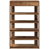  Stalak za cipele boja staro drvo 60x30x98 cm konstruirano drvo | shoptok.hr