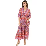 Isla Bonita By Sigris Dolge obleke Obleka Rožnata