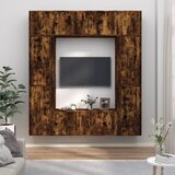 vidaXL 8-dijelni set TV ormarića boja dimljenog hrasta drveni | shoptok.hr