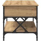  Kava Stol Umjetnički hrast 70x50x50cm Konstruirano drvo | Eponuda.com