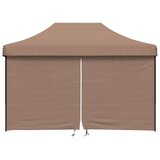 Šator za svadbe - šator za zabave Smeđa 279 x 410 x 315 cm Oxford tkanina | shoptok.hr