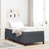  s opruga kutije Tamno siva i bijela 80 x 200 cm | shoptok.hr