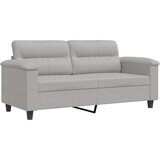  Dvosjed svjetlosivi 140 cm od mikrovlakana | shoptok.hr