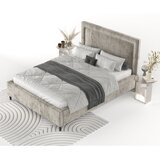 Maison de Rêve Bež tapecirani bračni krevet s prostorom za odlaganje s podnicom 140x200 cm Baleine – | shoptok.hr