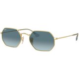 Ray-ban Octagonal Classic RB3556N 91233M ONE SIZE (53) Zlata/Modra Cene