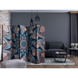  Paravan u 5 dijelova - Star Mandala (Brown and Blue) II [Room Dividers] 225x172 | shoptok.hr