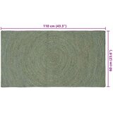 Tepisi za područja Maslinastozelena 60 x 110 cm Juta | Eponuda.com