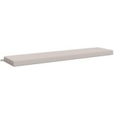  Jastučić za klupu SOEST 100% poliester Bijela 170 x 40 x 8 cm Slike