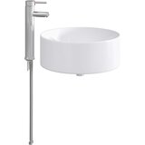vidaXL Umivalnik za kopalnico Krom 40,5 x 40,5 x 15,5 cm Kovina, (5000245178) | Shoptok.si