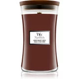 WoodWick smoked walnut & maple dišeča svečka 610 g unisex