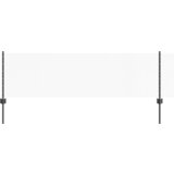 vidaXL Stupovi za ograde 5 kom U-kanal siva 60 cm čelik | shoptok.hr