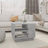  Stolić za kavu siva boja betona 55 x 55 x 43 cm od iverice | shoptok.hr