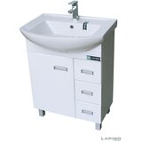 Lapino Lavabo sa ormarićem 65x85cm 4844 Roma sa fiokama, Beli Cene