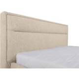 MID.YOU OBLAZINJENA POSTELJA 90 cm x 200 cm , les, kovina, umetna masa, tekstil bež | Shoptok.si
