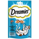 Dreamies mačji prigrizek - Varčno pakiranje: z lososom (6 x 60 g) Cene
