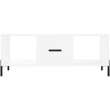  Stolić za kavu bijeli 102 x 50 x 40 cm od konstruiranog drva | shoptok.hr