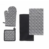 KUHINJSKI SET TEXTILE CHAKRA BLACK TOGNANA