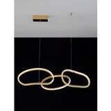 Nova Luce LED viseća svjetiljka aluminijska s mogućnosti zatamnjivanja u zlatnoj boji Girish – | shoptok.hr