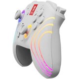 Pdp NINTENDO SWITCH BREZŽIČNI KONTROLER AFTERGLOW WAVE - BELE BARVE | Shoptok.si