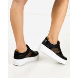 Resti Black women's sports shoes with Glou print - Footwear | Eponuda.ba