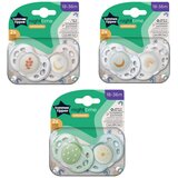 Tommee_Tippee duda varalica - silikon , nočna, 18-36m, sort, 2/1 Cijene