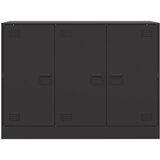  Komoda crna 99 x 39 x 73 cm čelična | shoptok.hr