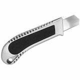  Aluminum Retractable Segment Knife with Lock, Snap-Off Blade, 18 mm | Shoptok.si