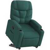 Naslonjač na podizanje od tkanine tamnozeleni | Eponuda.com