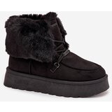 Big Star Women's Snow Boots On Platform With Fur And Lacing | Shoptok.si