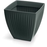  Saksija Latia kvadratna standard 40cm - antracit kamen 466R | Eponuda.com