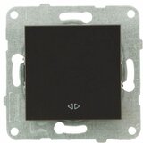 Panasonic Unakrsni prekidač crni vijčani 10A 250V WKTT00052-2BL EU4 KPC Karre Plus Cene