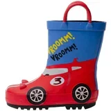 škornji za dež POL1255 Car F blue/red 26