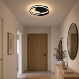 Brilliant LED plafonsko svetlo REVOLA LED/33W/230V, prečnik 40 cm, crno | Eponuda.com