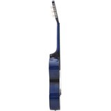  8-dijelni set klasične gitare za početnike plavi 3/4 36" | Eponuda.ba