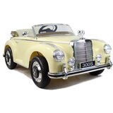 Lean_Toys Otroški avto na akumulator Mercedes Benz 300S RETRO 12V Bež | Shoptok.si