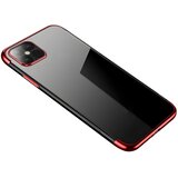 Futrola Clear Color s obojenim rubom za Xiaomi Mi 11 - Crvena KP10797 | Shoptok.si