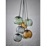 Bloomingville Zelena staklena LED viseća svjetiljka ø 23 cm Sybia – | shoptok.hr