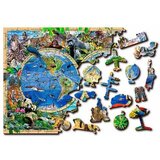WOODEN CITY Drvene puzzle - Životinjsko carstvo M Cene