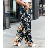 UR/CEO Navy wide floral pants Cosimo | shoptok.hr