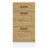 vidaXL Donji kuhinjski ormarić Kalmar boja hrasta konstruirano drvo | shoptok.hr