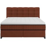 Premium Living Postelja Boxspring Carmen C, Rjava, 160x200 | Shoptok.si