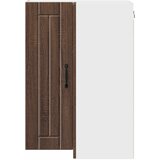  Zidni kutni ormar LUCCA Smeđi hrast 57 x 57 x 80 cm | Eponuda.com