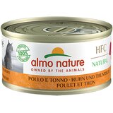 Almo Nature HFC Natural konzerva – piščanec in tuna – 70 g 70 g | Shoptok.si