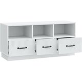 TV ormar s ladicama Bijela 102 x 34,5 x 47 cm Konstruirano drvo | shoptok.hr