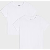 Sinsay Basic pamučne majice paket od 2 kom | shoptok.hr