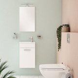 Vitra MIASET40BSET Mia 39 x 61 x 28 cm kopalniški sestav s stransko omarico | Shoptok.si