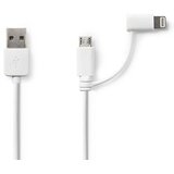 Nedis Kabal USB-A na Micro USB-Lightning 1m | Eponuda.ba