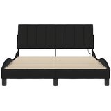  Okvir kreveta bez madraca Hanko crni 120 x 200 cm od tkanine | shoptok.hr