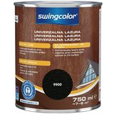 SWINGCOLOR Lazura za les (Črna, 750 ml, Svilnati sijaj) | Shoptok.si